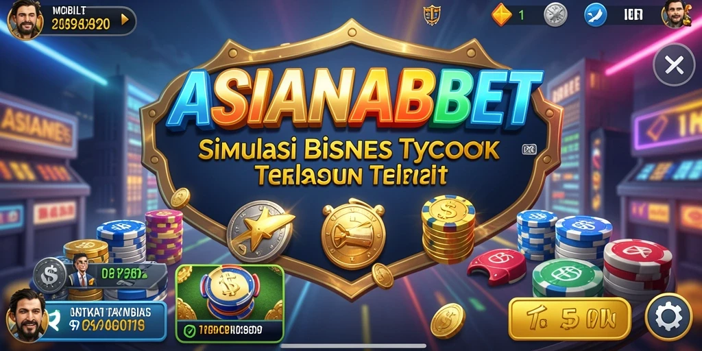 Tampilan gameplay yang seru di ASIANABET dengan fitur Tycoon.