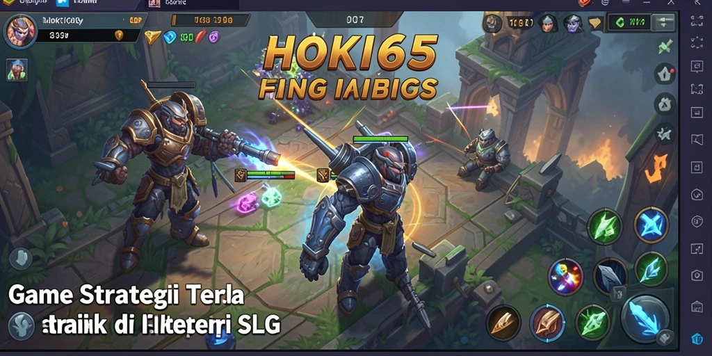 Tampilan gameplay HOKI65 dengan elemen strategi yang mendalam.