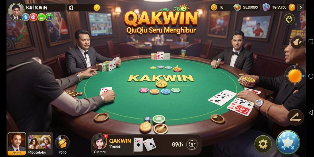 Tampilan gameplay QiuQiu yang mengasyikkan dan penuh strategi.
