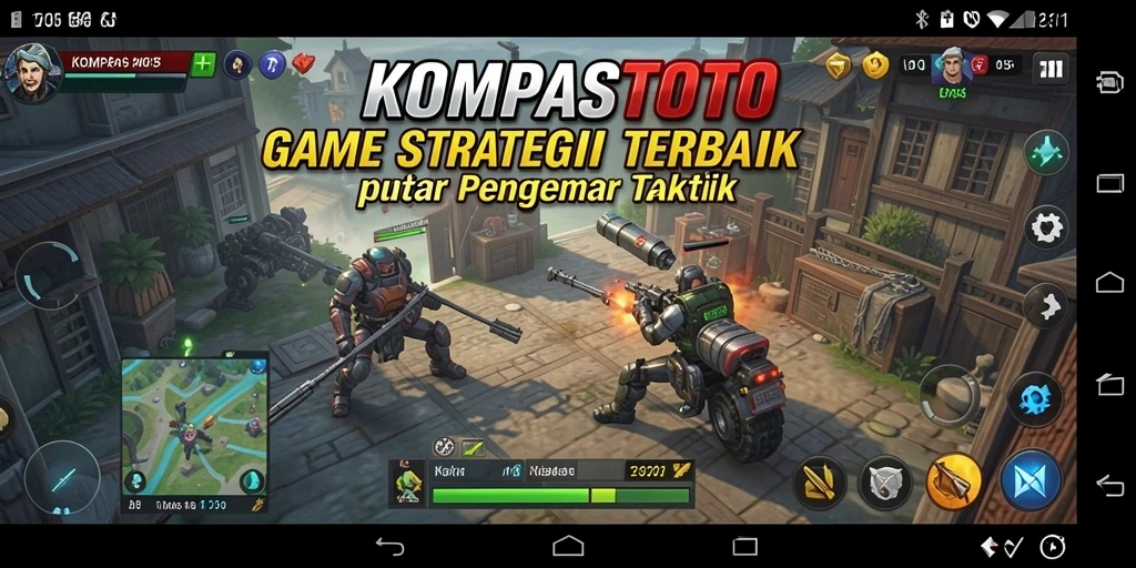 Tampilan gameplay KOMPASTOTO yang menegangkan dan penuh strategi.