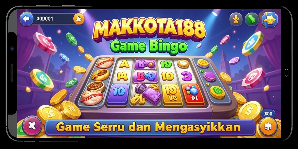 Tampilan gameplay seru di <strong>MAHKOTA188</strong> yang menampilkan suasana Bingo.