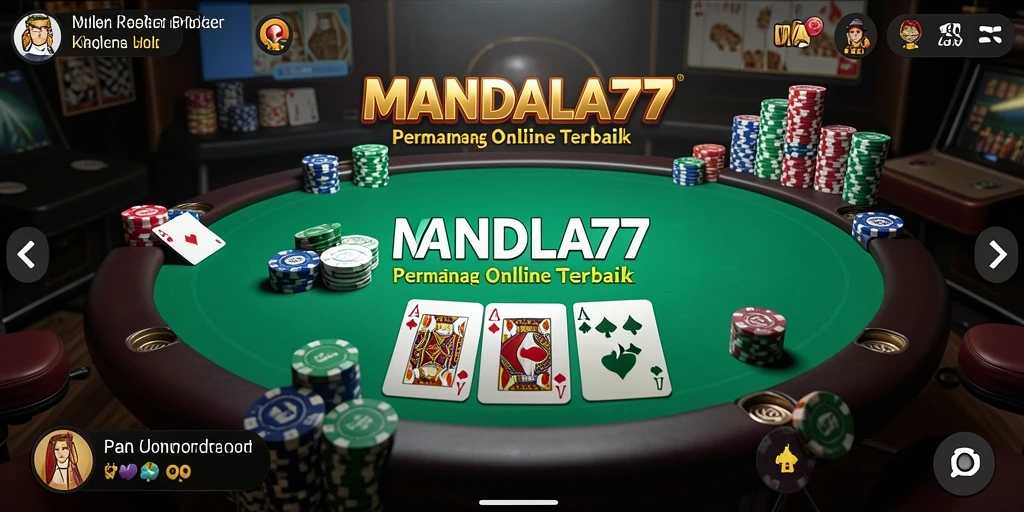 Tampilan gameplay MANDALA77 yang menegangkan dan menarik.