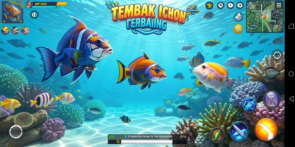 Tampilan gameplay Tembak Ikan yang seru dan menegangkan di MPO303.