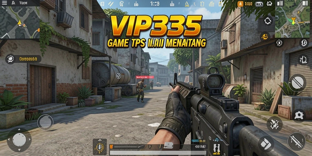 Tampilan aksi mendebarkan dalam gameplay VIP333 saat bertempur.